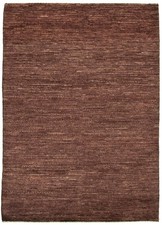 Hand-knotted Carpet 4'0" x 5'11" Traditional Dark Brown Oriental Wool Area Rug