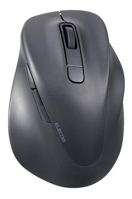 ELECOM Bluetooth Wireless Ergonomic Shape Mouse Silent Click Rechtshand