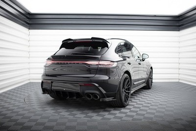 Maxton Design Heckspoiler oben 3D passend für Porsche Macan GTS Mk1 FL 2 schwarz