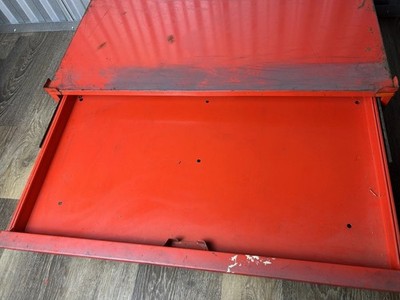 Vintage Snap-on KRA-429F 3 Drawer Middle Tool Box Mid Chest Red