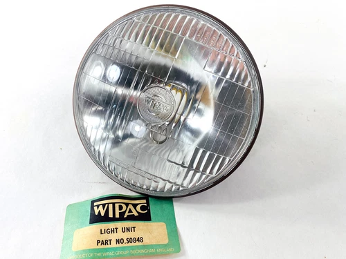 NOS WIPAC LIGHT UNIT 7" WITH PILOT LIGHT NO.S0848
