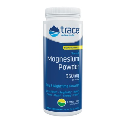 Trace Minerals | Stress-X Magnesium Powder | Stress Relief Regularity Relaxat...