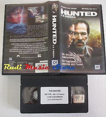 VHS Film Hunted The Preda T. Lee Jones Benicio del Toro Paramount (F5**)keine DVD