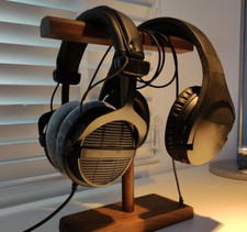 Oak Wooden Headphone Stand