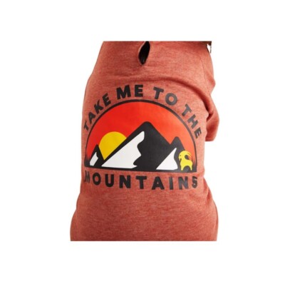 NWT Backcountry X Petco Take Me To The Mountains Dog Sun Tshirt Size Large