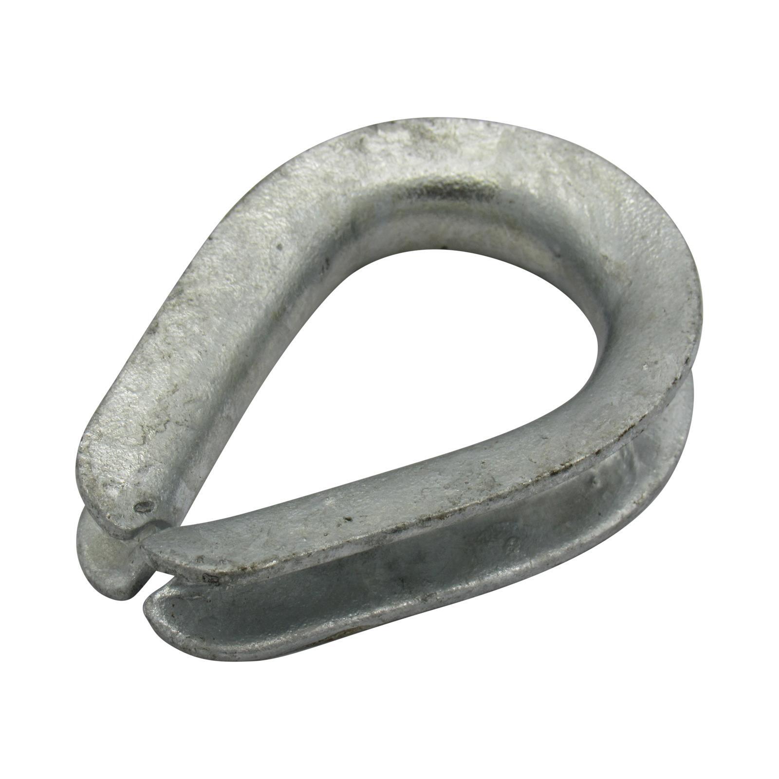 x4 7/8"" US Fed Wire Rope Thimbles - 22MM FF-T276B Type 3 Galvanised