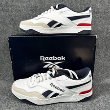 Reebok Court Drift AR30144M-WDR White/Navy/Red Sneakers Shoes Mens Size 11 M