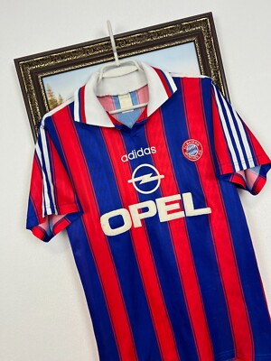 Vintage 90's Adidas Bayern Munich Football Shirt #7 Scholl Mens
