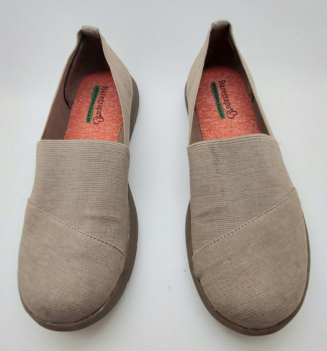 Womens Baretraps Memory foam Beige Comfort shoes size