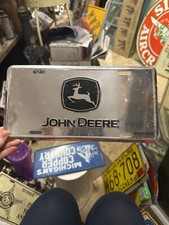 John Deere License Plate