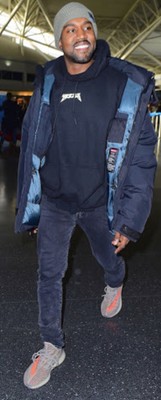 Kanye West Yeezy Season Blue Parka H\u0026M 