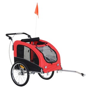 aosom dog bike trailer