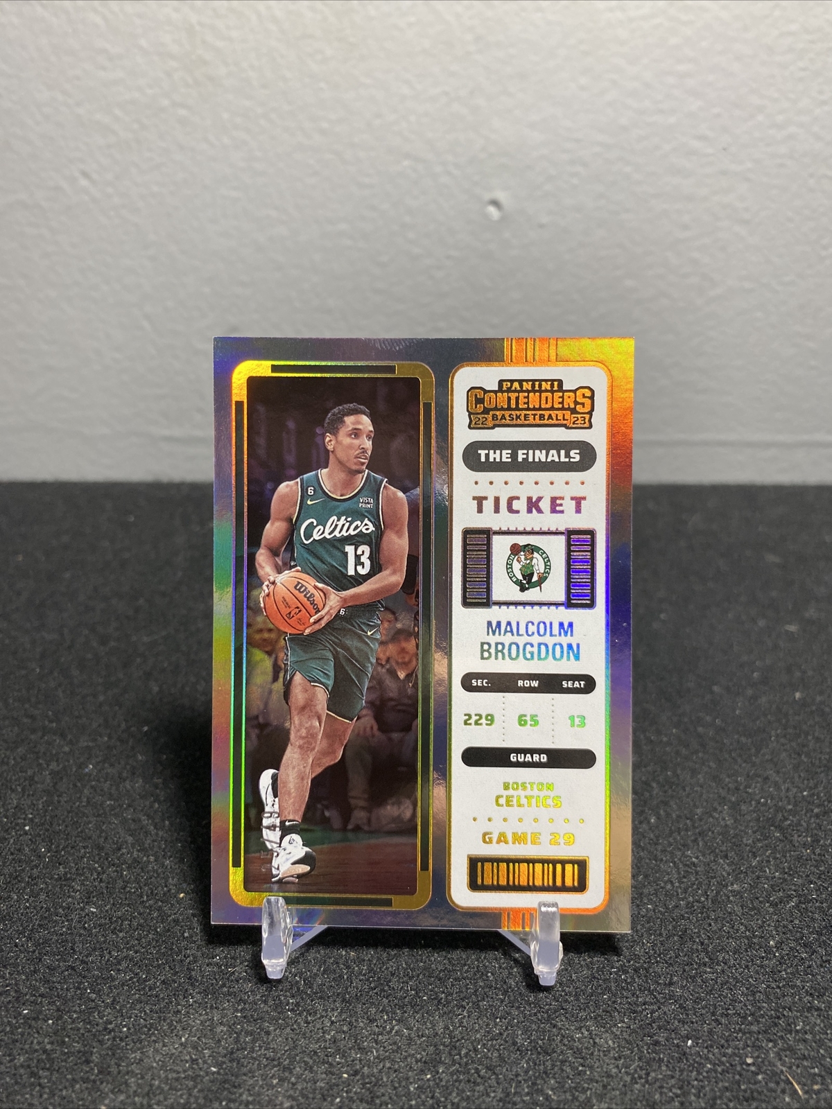 2022-23 Contenders Malcolm Brogdon The Finals Ticket #25/49 Celtics