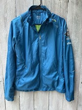 Women s Vintage ASICS Windbreaker Jacket GT-Series1993 On Arm Size Medium Blue