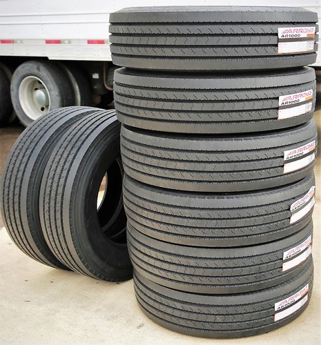 2 Tires Arroyo AR1000 225/70R19.5 Load H 16 Ply Steer M+S All Steel Commercial - Picture 10 of 10
