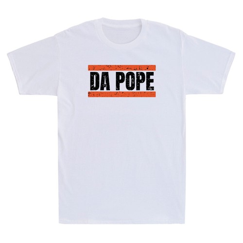 Da Pope From America Chicago Pope Leo XIV Vintage Men's Short Sleeve T-Shirt Tee - Picture 3 of 8