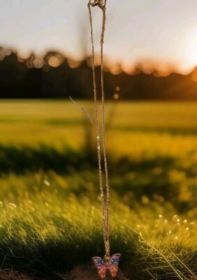 Fluttering Like A Butterfly Necklace