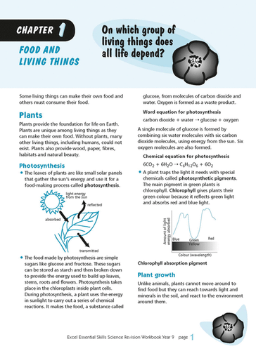 Excel Essential Skills - Science Revision Workbook Year 9 - Picture 4 of 12