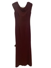 NWT $295 BHLDN Katie May Madison Maroon Gown Dress Anthropologie Nordstrom Sz 6