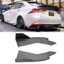 For Lexus Is200t Is300 Is350 Carbon Fiber Rear Bumper Diffuser Splitter Spats