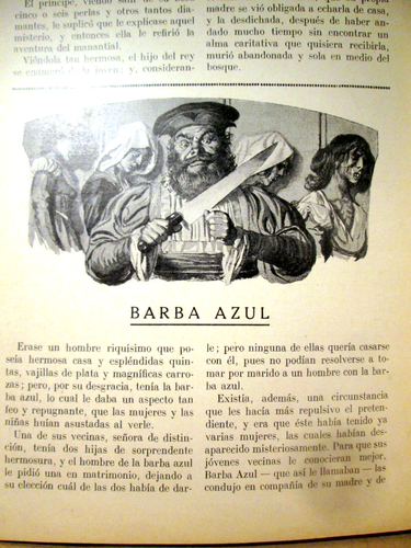 CUENTOS de PERRAULT Contes dessin Enfantina ca1930 - Picture 4 of 4