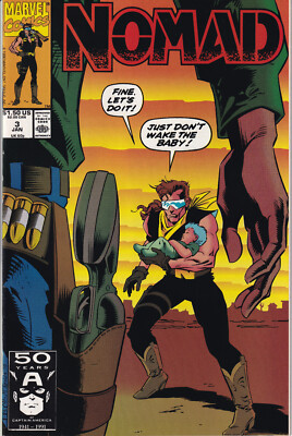 NOMAD Vol. 1 #3 (of 4) January 1991 MARVEL Comics