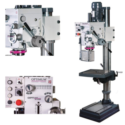 Optimum OPTIdrill DH 40GP Universal-Säulen-Getriebebohrmaschine