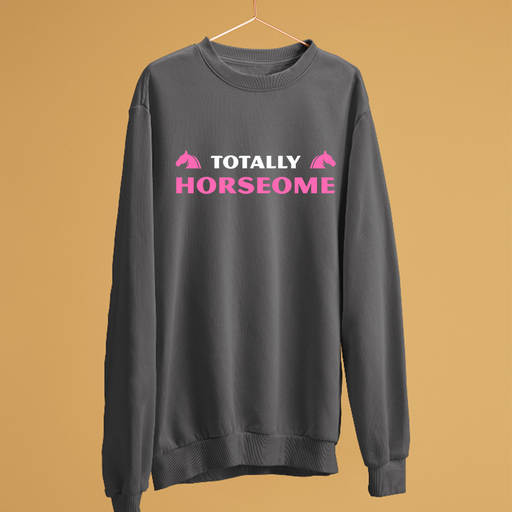 Sudadera Caballo Totally Horseome Jockey Ropa Ecuestre Hombre