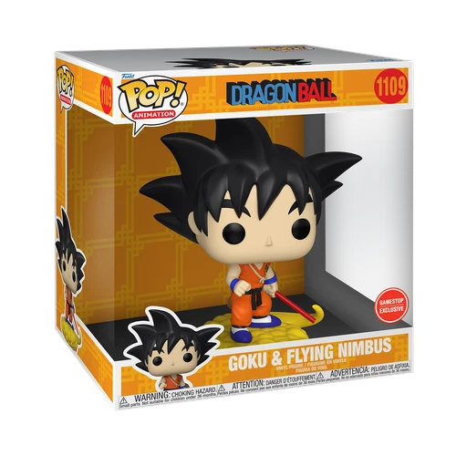 Funko Pop! Vinyl Jumbo 10": Dragon Ball Z - Goku & Flying Nimbus (Jumbo) -...