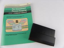 Vintage TI 99/4a Tax Investment Record Keeping with Manual Tested Working