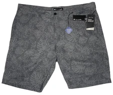 travis mathew golf shorts size 42 grey go fish nwt 1MW209 prestige lifestyle