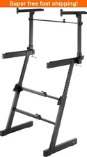 Hercules Stands KS410B Autolock Z-Keyboard Stand with Tier -NEW