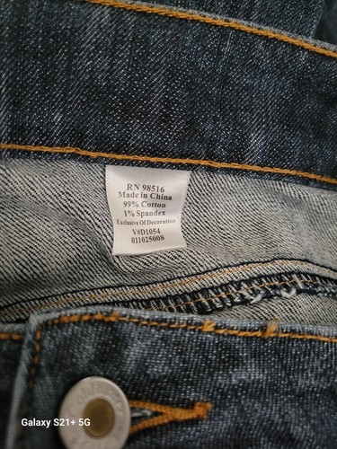 Coldwater Creek Denim Capris Metallic Embroidery Stretch Mid-Rise Women's 14 - Picture 5 of 8