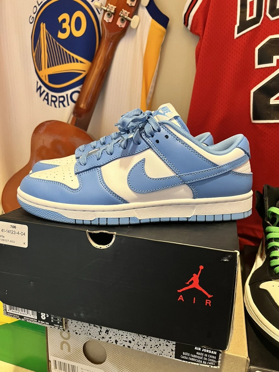 Size 9 - Nike Dunk Low UNC 2021