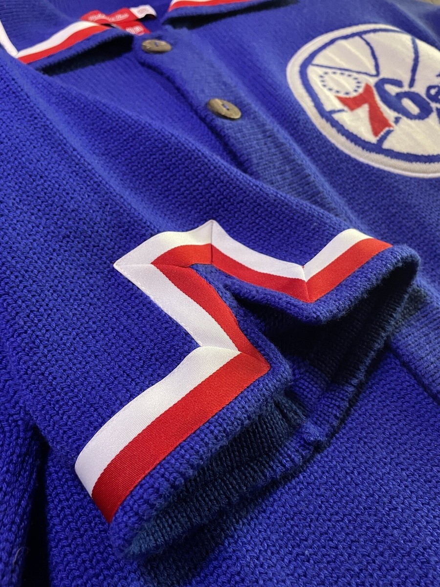 🔥CLOT x M&N SHOOTING SHIRT PHILADELPHIA 76ERS 1982 - 1983