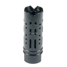 Muzzle Brake 1/2x28 Pitch Thread for .223/5.56/22lr + Crush Washer & Jam Nut