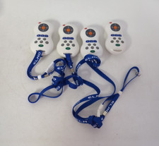 LOT OF 4 ELMO RC-VHS REMOTE CONTROLLER WHITE