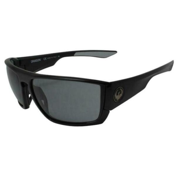 Dragon Cutback 100% UV Unisex Sunglasses - Shiny Black Grey for 