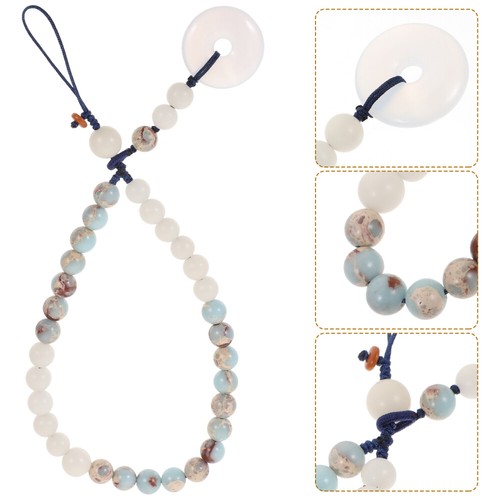 Jade Pendant Mobile Phone Chain Miss Chinese Style Hanging Rope Decoration - 第 2/12 張圖片