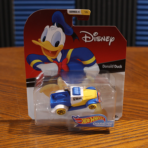 donald duck hot wheels