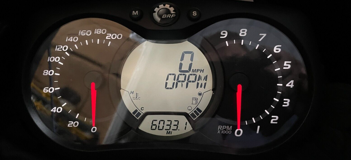 2008-2012 Ski-Doo MXZ X XP 800R 10 Speedometer Multi Gauge Cluster