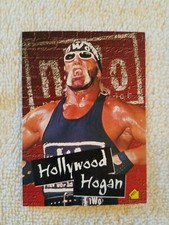 Original Vintage 1998 Topps WCW Wrestling NWO Hollywood Hulk Hogan Sticker S5