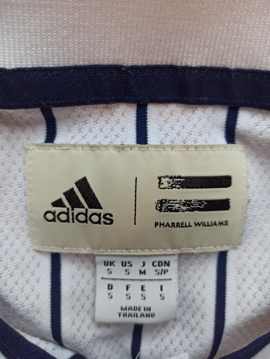Adidas X Pharrell Williams Tennis Poloshirt NYC Striped 2017 US