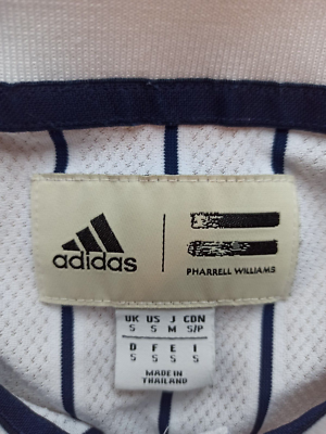 Adidas X Pharrell Williams Tennis Poloshirt NYC Striped 2017