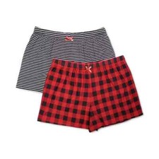 Roudelain Cozy Printed 2 Pack Sleep Shorts Multicolor M