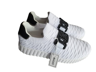 Bagatt -Slip-On Sneaker weiß  Freizeitschuh sportlich Gr. 42