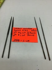 Grobet Vallorbe, Files, 2pc Round/ 2pc 1/2” Round, 6 1/4”,(4 Pc Total)2528-c 20