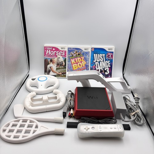 Nintendo Wii Mini Videospielkonsole RVL-201 Konvolut Spiele & Zubehör getestet
