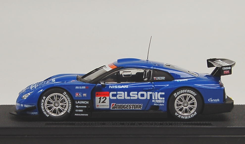 B4【未開封品】EBBRO CALSONIC IMPUL GT-R No.12 EBBRO 1/18 Nissan GTR 2018 CALSONIC IMPUL SUPER #12 GT500