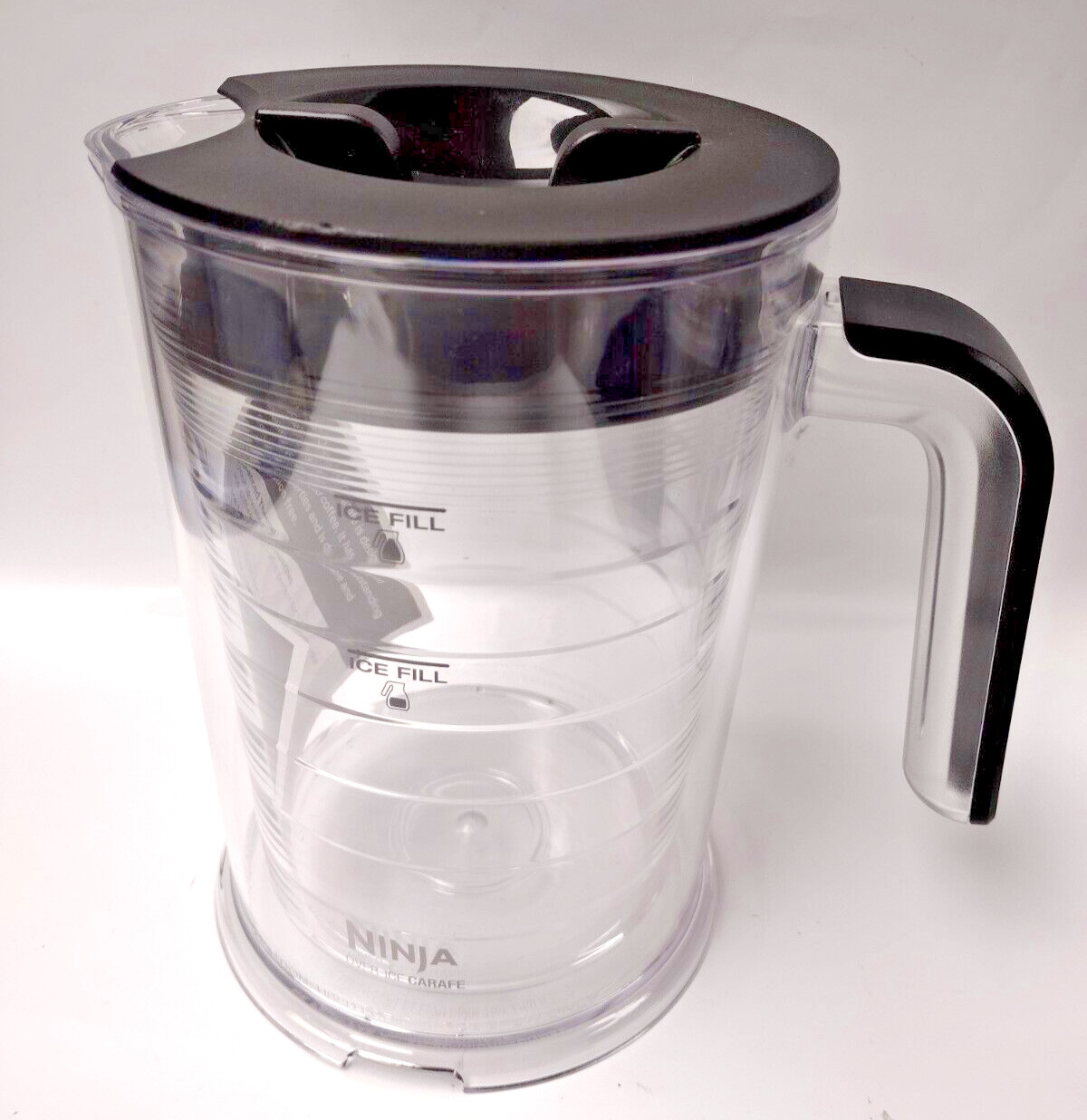 NINJA Coffee Bar Over Ice Carafe Lid Cold Brew Tea 50oz Replacement Pitcher